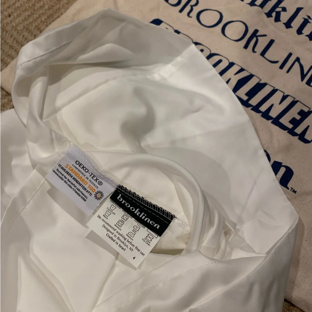 BROOKLINEN Luxe Sateen Pillowcases (x2)